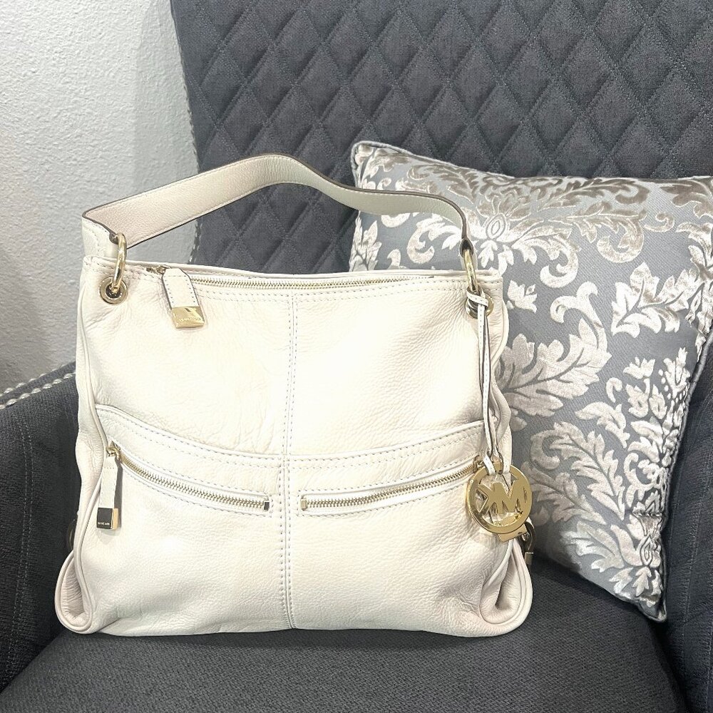 Vintage Michael Kors Leather Handbag in Vanilla - New With Tags (not attached)